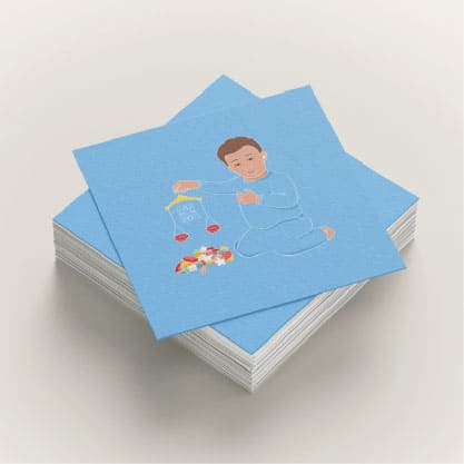 Support de communication - visuel pour le Collectif Enfantiste